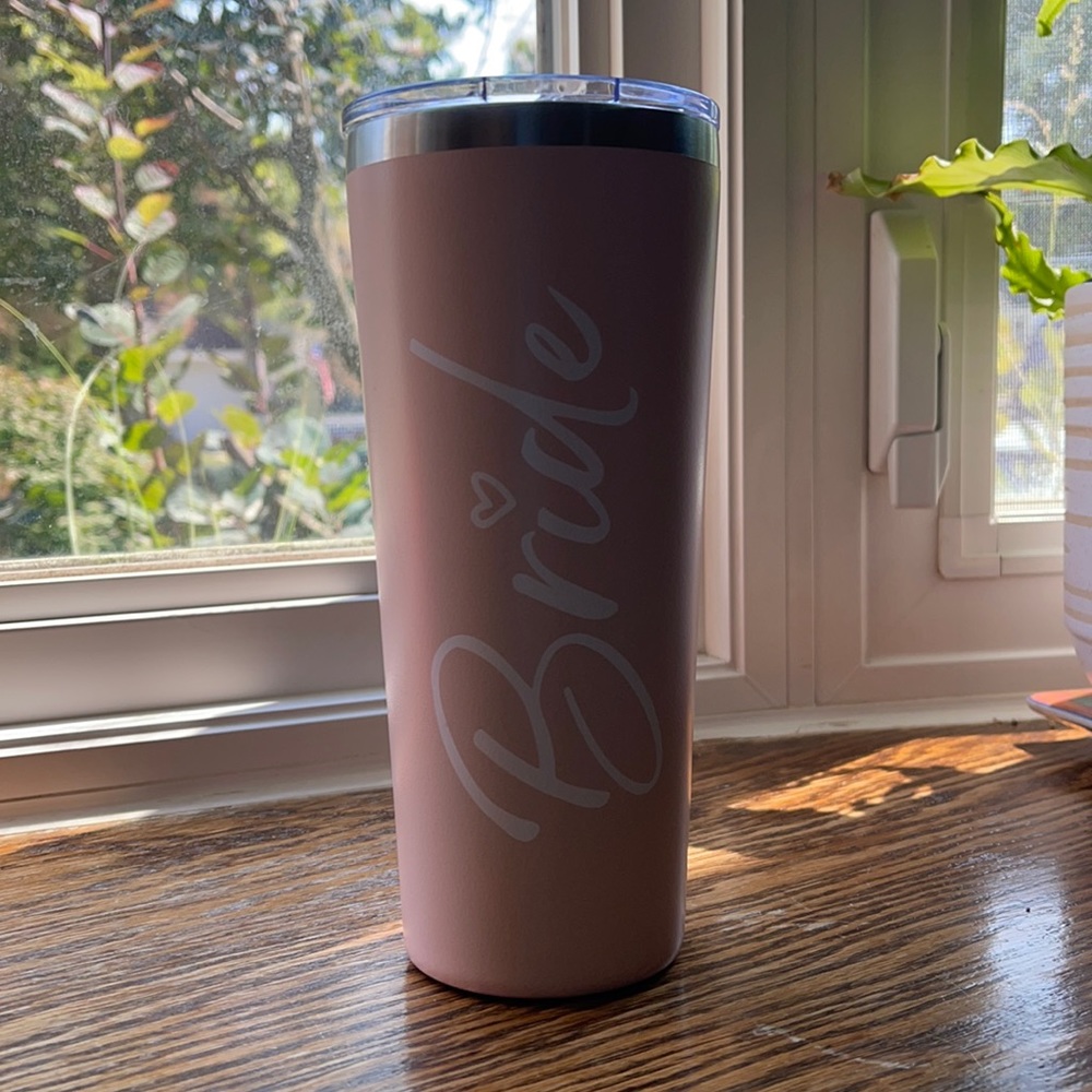 Bride Coffee To-Go Mug: BRAND NEW, NEVER USED!